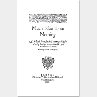 Much Ado About Nothing Posters and Art